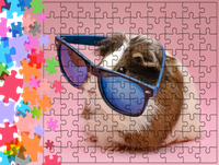 Puzzle tradycyjne Zwierzęta - Świnka Morska