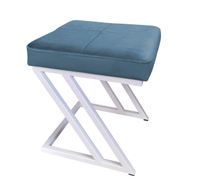 Pufa ZETA LOFT taboret podnóżek podstawa biała MG33