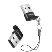 przejściówka adapter gniazdo z wtyczki usb-c na usb czarny