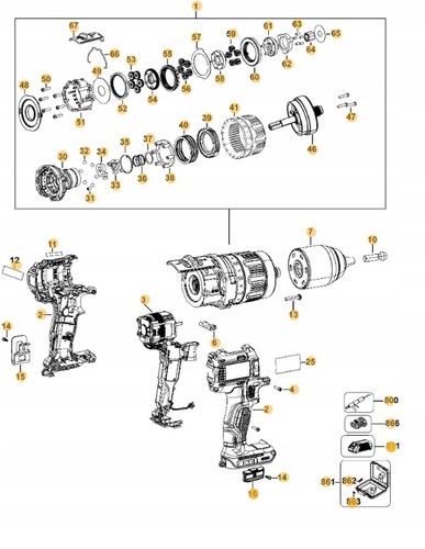 DEWALT N287497 PRZEKŁADNIA DO DCD795 na Arena.pl
