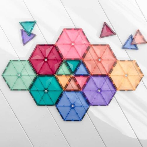Klocki magnetyczne Connetix Pastel Geometry Pack 40 elementów na Arena.pl
