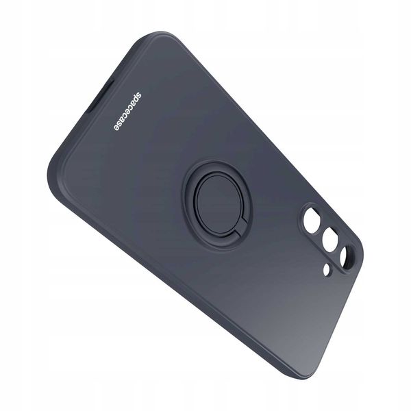 Spacecase Silicone Ring Galaxy S23 Fe Black zdjęcie 6