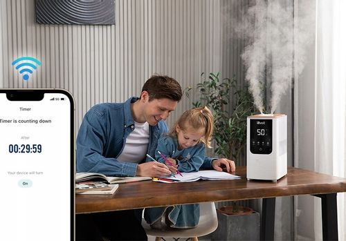 Nawilżacz powietrza Levoit OasisMist 450S dyfuzor ciepła zimna mgiełka 40m2 na Arena.pl