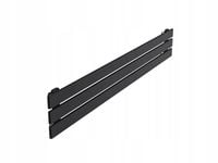 Grzejnik pokojowy poziomy BELLOSLIM 22x100 czarny