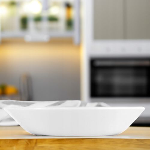 TALERZ GŁĘBOKI OBIADOWY NA ZUPĘ FESTA ITALIA 21,5 CM BIAŁE SZKŁO ELEGANCKI na Arena.pl