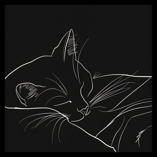 Plakat 30x30cm Nocny Spokój na Arena.pl