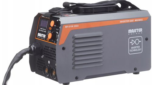 Spawarka MIG MAG FLUX MMA migomat 200A 2x DRUT na Arena.pl