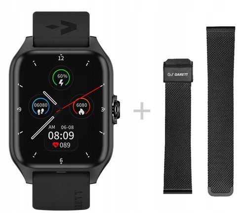Smartwatch Garett GRC Activity 2 czarny matowy na Arena.pl