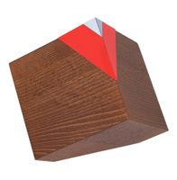 Drewniana urna kremacyjna na prochy ludzkie