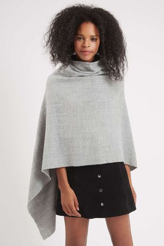 TopShop Siwe Ponczo na Arena.pl