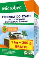 BIO MICROBEC ULTRA PREPARAT ŚRODEK DO SZAMB 10x MOCNIEJSZY BAKTERIE 1,2kg