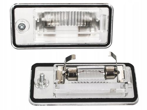 X2 Lampka Tablicy Rejestracji do AUDI A3 8P A4 B6 B7 A6 C6 Q7 na Arena.pl