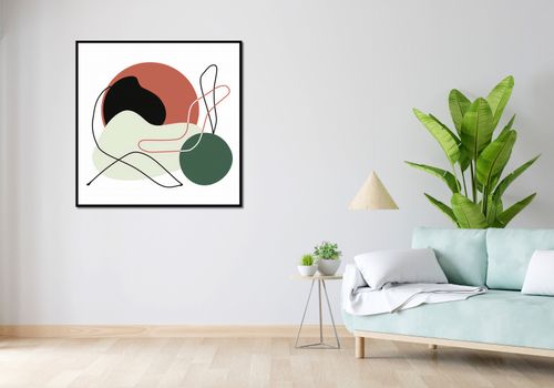 Plakat 100x100cm Płaszczyzny na Arena.pl