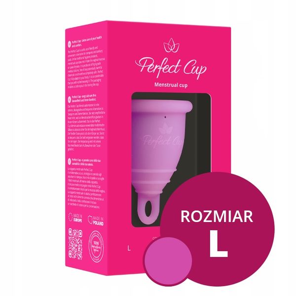 Kubeczek Menstruacyjny - Perfect Cup - Róż [L] zdjęcie 1