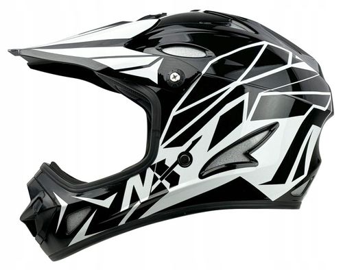 ZESTAW NX KASK + GOGLE DOWNHILL NX EXTREME r.XS |KASK ROWEROWY |900g LEKKI na Arena.pl