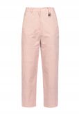 PINKO SPODNIE POPELINOWE RÓŻOWE SMORFIOSA ROZ.40
