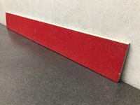 Czerwony cokół 60 cm,listwa przypodłogowa czerwona