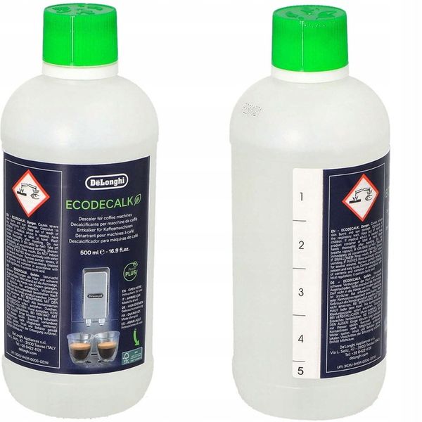 ORYGINAŁ ODKAMIENIACZ DO EKSPRESÓW DeLonghi EcoDecalk - 500ml - MOCNY zdjęcie 3