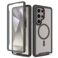 Etui Tech-Protect Defense MagSafe Pancerne DO Samsung S25 Ultra Czarne