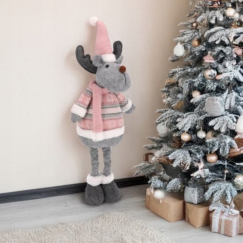 RENIFER świąteczny DUŻY dekoracja ŁOŚ figurka na Arena.pl