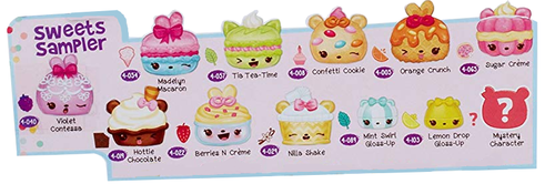 NUM NOMS LUNCH BOX WALIZKA SWEETS SAMPLER SERIA 4 na Arena.pl