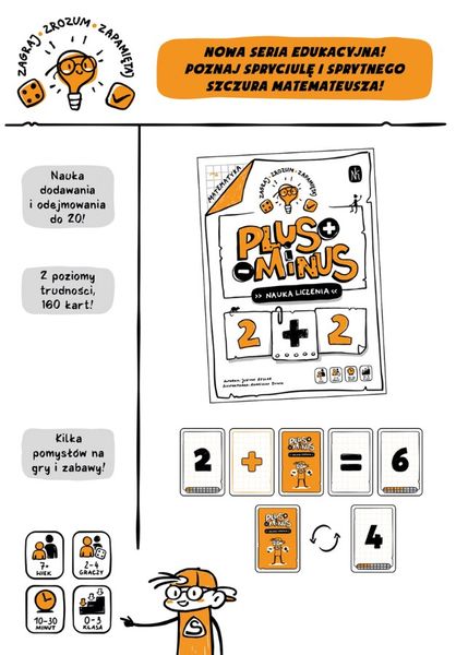 Plus i Minus - nauka liczenia 02662 zdjęcie 2