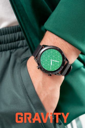 smartwatch gravity czarny 2 paski gt10-4 na Arena.pl