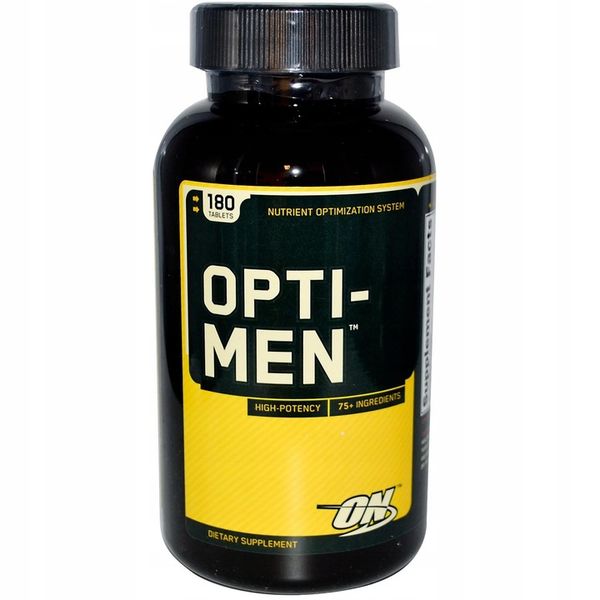 OPTIMUM OPTI MEN 180t MOCNE WITAMINY TESTOSTERON zdjęcie 5