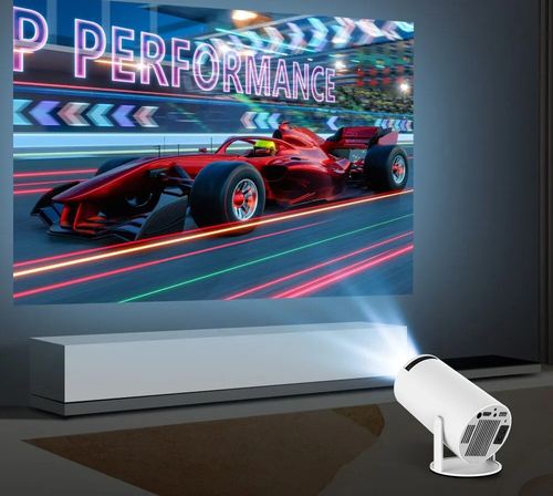 RESTEQ Projektor kina domowego HD Android 11 z WiFi 6 i Bluetooth 5.0 na Arena.pl