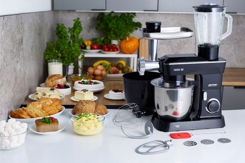 Robot planetarny kuchenny 3w1 mocny 3000W czarny MPM MRK-24 na Arena.pl