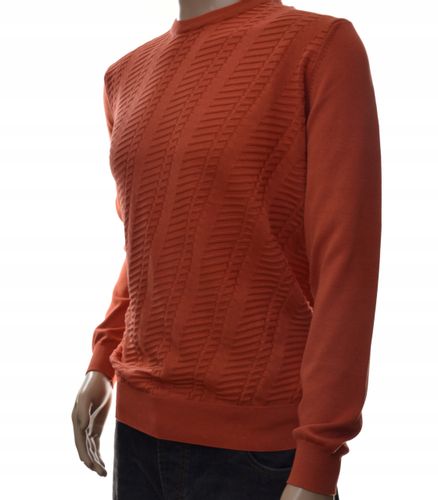 Sweter sweterek męski okrągły pod szyją M na Arena.pl