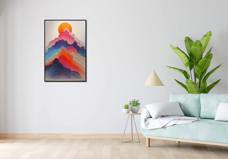 Plakat 61x90,5cm Gama Gór zdjęcie 4