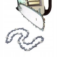 PROWADNICA DO PIŁY SPALINOWEJ 52cm 18" 2 ŁAŃCUCHY 325" 36OT 72OP NAC OREGON