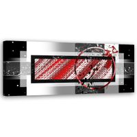 Obraz na płótnie, Abstrakcja geometryczna 90x30