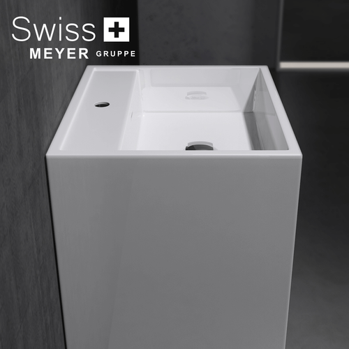 Umywalka wolnostojąca z konglomeratu - LARA SWISS MEYER na Arena.pl