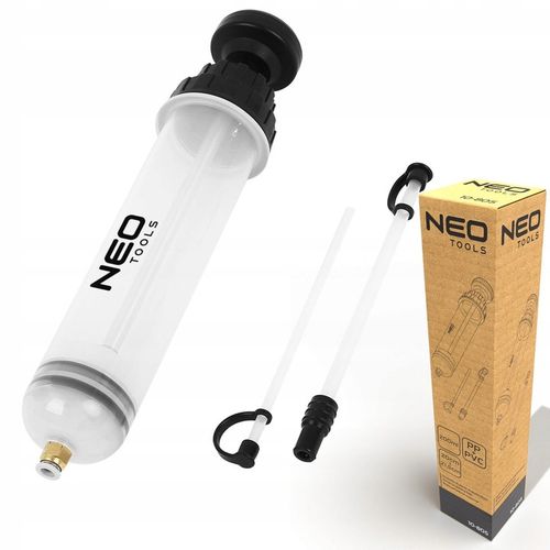 STRZYKAWKA ODSYSARKA OLEJU PŁYN HAMULCOWY PALIWO 200ML WYSYSARKA RĘCZNA NEO na Arena.pl