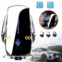 UCHWYT SAMOCHODOWY NA TELEFON BEZPRZEWODOWA ŁADOWARKA, SZYBKIE ŁADOWANIE