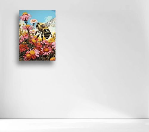 Malowanie po Numerach Farba z Płótnem i Akrylowe Pigmenty 40cm x 50cm na Arena.pl