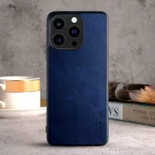Etui AIORIA Vintage LEATHER do iPhone 13 Pro niebieski