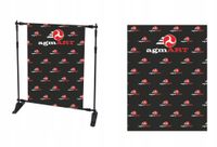 TŁO FOTOGRAFICZNE ścianka z logo firmy nazwą