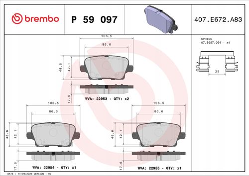 KLOCKI HAM TYL BREMBO na Arena.pl