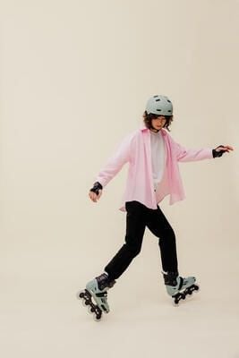 Rolki freeride Oxelo MF500 Hardboot zdjęcie 3