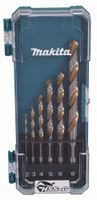 2X MAKITA ZESTAW WIERTEŁDO METALU HSS-G 6szt. 2/3/4/5/6/8mm