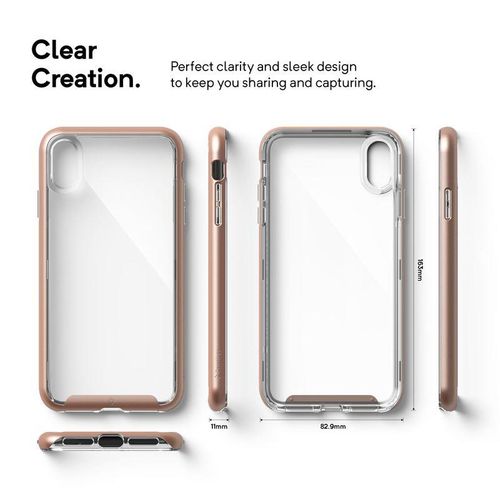Caseology Skyfall - Etui do iPhone Xs Max (złote) na Arena.pl
