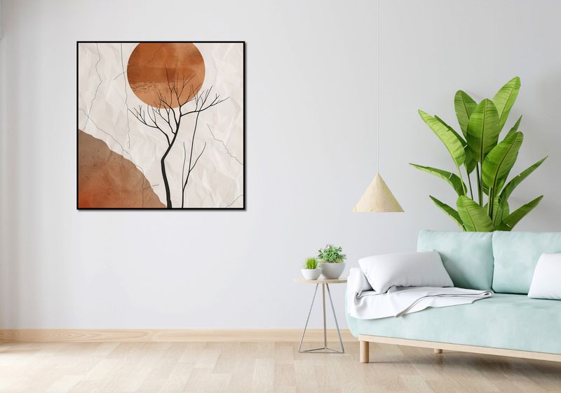 Plakat 100x100cm Surowość Pustyni zdjęcie 4