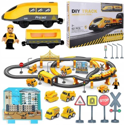 KOLEJKA ELEKTRYCZNA TUNEL MOST LOKOMOTYWA TORY 368 na Arena.pl