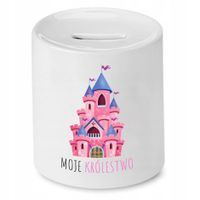 Skarbonka Dla Dzieci Moje Królestwo Prezent Z Nadrukiem Ze Zdjęciem