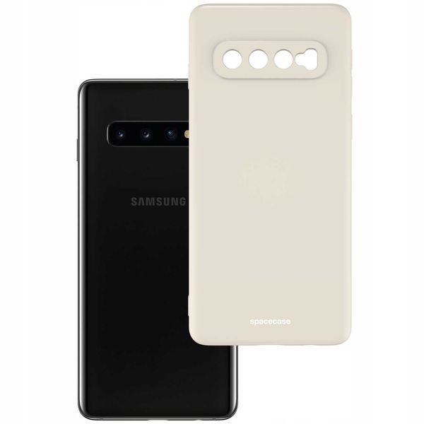 Spacecase Silicone Case Galaxy S10 Bone zdjęcie 2
