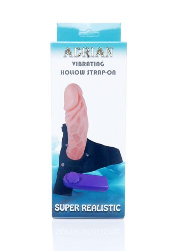 Proteza-Hollow Strap-On Adrian Vibrating na Arena.pl