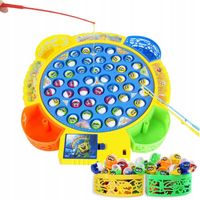 ŁOWIENIE RYBEK GRA ZRĘCZNOŚCIOWA GRA RODZINNA RYBKI HACZYK ZABAWA